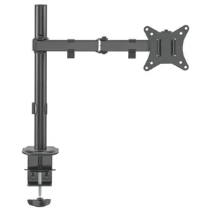 MXG BMA-12P Single Monitor Steel Articulating Monitor Mount, Matte Black