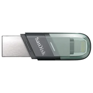 SanDisk iXpand Flash Drive Flip Flash Drive, 64GB Lightning and USB Type-A USB 3.1 Gen 1, Sea Green, SDIX90N-064G-GN6NN