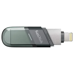 SanDisk iXpand Flash Drive Flip Flash Drive, 64GB Lightning and USB Type-A USB 3.1 Gen 1, Sea Green, SDIX90N-064G-GN6NN
