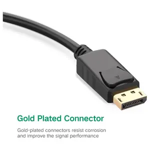 Ugreen DisplayPort DP Male to VGA Female Converter Adapter, 1080p, Plug and Play, 20415