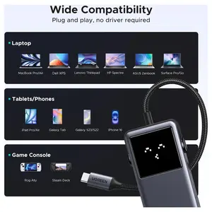 Ugreen UNO 6 In 1 USB-C HUB, 10Gbps USB-C and USB-A, 4K@60Hz HDMI, 100W Power Delivery, 35998