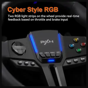PXN V900 Gen2 PC Racing Wheel, Universal USB, 270 and 900 Degree, with Pedals