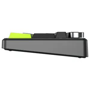 Aula F99 Pro Mechanical Keyboard, 96% Layout, GrayWood Switch, RGB, Black Gray Green