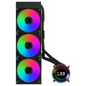 Lian Li HydroShift II LCD-C 360CL Wireless Liquid Cooler 2.1" IPS LCD 60Hz Black GHS2LCD36RB