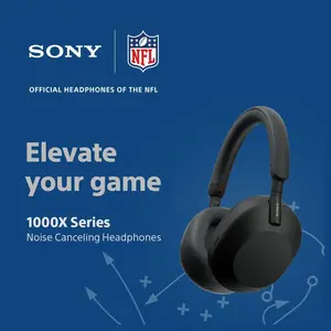 Sony WH-1000XM5 Premium Noise Canceling Headphones, Bluetooth, 30-Hour Battery, Alexa Voice Control, Black