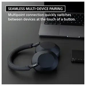 Sony WH-1000XM5 Premium Noise Canceling Headphones, Bluetooth, 30-Hour Battery, Alexa Voice Control, Black