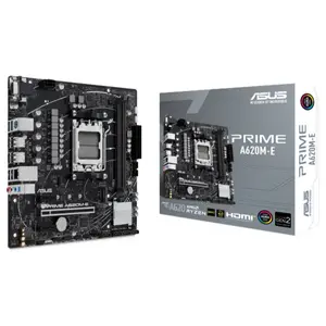Asus PRIME A620M-E Motherboard Micro-ATX AM5, DDR5, PCIe4.0, M.2, HDMI, DisplayPort, VGA