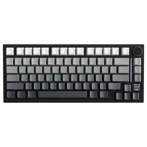 Attack Shark X820 Ultra Wireless Mechanical Keyboard 75% Hot Swappable Gaming Keyboard BT 2.4G Wired RGB PBT Keycaps Moonlight Gradient