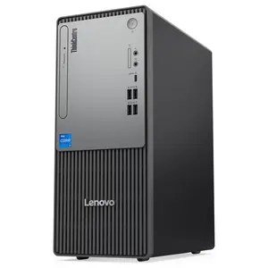 Lenovo ThinkCentre Neo 50t Gen 5 Desktop, Intel Core i5-14400, 16GB DDR5 RAM, 512GB SSD, Intel UHD Graphics, Black (Official Warranty)