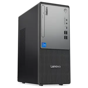 Lenovo ThinkCentre Neo 50t Gen 5 Desktop, Intel Core i5-14400, 16GB DDR5 RAM, 512GB SSD, Intel UHD Graphics, Black (Official Warranty)