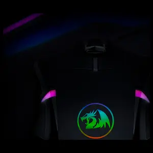 Redragon Centrophorus 2 M601 Wired Gaming Mouse, 7200 DPI, RGB, Black