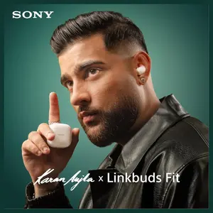 Sony LinkBuds Fit WF-LS910 Wireless Bluetooth in Earbuds, Active Noise Canceling, White