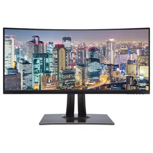ViewSonic VP3481A Premium Monitor Bundle with Dock 34 Inch 3440x1440 100Hz 5ms VA Ultrawide Curved HDR10 USB-C 90W