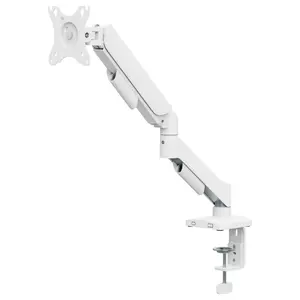 MXG EMA-12W Economical Mechanical Spring Monitor Arm White