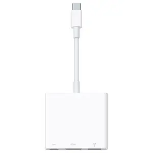 Apple USB-C Digital AV Multiport Adapter, HDMI USB-C USB-A, 4K 60Hz, MW5M3