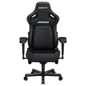 Anda Seat Kaiser 4 L V2 Leather Gaming Chair Elegant Black | Free Shipping