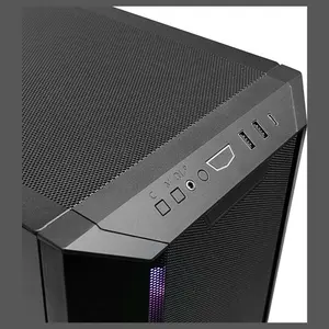 LIAN LI LANCOOL III E-ATX PC Case, Hinged Tempered Glass Doors, Fine Mesh Panels, 4x140mm PWM Fans, High Airflow Mid-Tower Chassis, LANCOOL 3R-X, Black