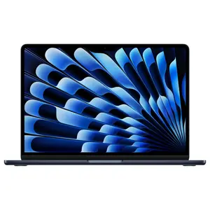 Apple MacBook Air 13 Inch Laptop Apple M5 10-Core 16GB RAM 512GB SSD Backlit Keyboard Touch ID Midnight MDHE4