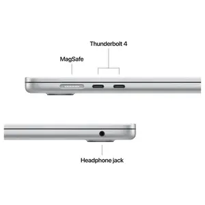Apple MacBook Air 15 inch Apple M5 10-Core Chip 16GB Unified RAM 512GB SSD Silver MDV94