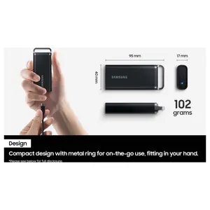 Samsung Portable SSD T5 EVO 4TB USB 3.2 Gen 1 460MB/s Read