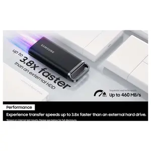 Samsung Portable SSD T5 EVO 4TB USB 3.2 Gen 1 460MB/s Read