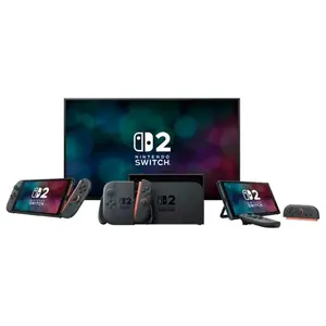 Nintendo Switch 2 Gaming Console + Mario Kart World Bundle, NVIDIA Custom Processor, 4K Ultra HD in Dock Mode