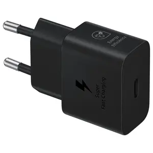 Samsung 25W Power Adapter Wall Charger, Super Fast Charging 25W PD 3.0 PPS, Black