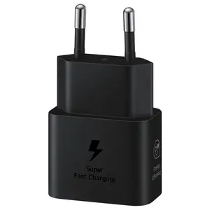 Samsung 25W Power Adapter Wall Charger, Super Fast Charging 25W PD 3.0 PPS, Black