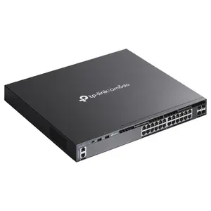 TP-Link Omada SG6428X 24-Port Gigabit Stackable L3 Managed Switch, 4x10Gbps SFP+