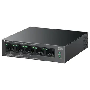 TP-Link LS105GP 5-Port Gigabit Desktop Switch With 4-Port PoE+