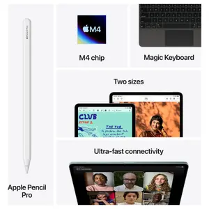 Apple iPad Air 11 inch, M4 8-Core, 12GB RAM 128GB, Wi-Fi 7, Space Gray MH304