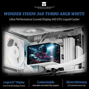 Thermalright Wonder Vision 360 Turbo ARGB CPU Liquid Cooler 360MM AIO White