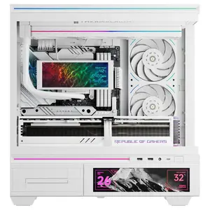 Thermalright TL-UB36RW 360mm Single-Frame PC Cooling Reverse Case Fans, PWM 2150RPM, ARGB Lighting, High Airflow, White