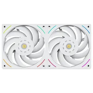 Thermalright TL-UB24W Computer Case Fan 2-In-1 ARGB 240mm Dual-Fan PWM White