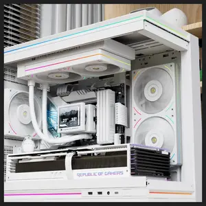 Thermalright TL-UB24W Computer Case Fan 2-In-1 ARGB 240mm Dual-Fan PWM White