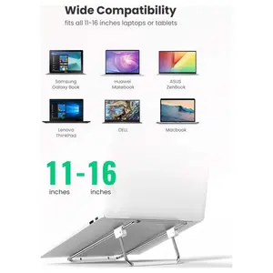 Ugreen Adjustable Laptop Desk Stand 80348 87-131mm Stainless Steel for 11" ~ 17" Laptops