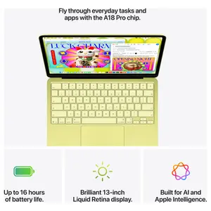 Apple MacBook Neo 13, Apple A18 Pro 6-Core, 8GB RAM 256GB SSD, 13in 2408x1506 Liquid Retina, macOS with Apple Intelligence, Blush MHFH4