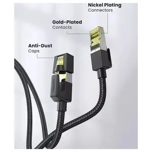 UGREEN Cat 7 Round Ethernet Cable Shielded Braid 3m 80424