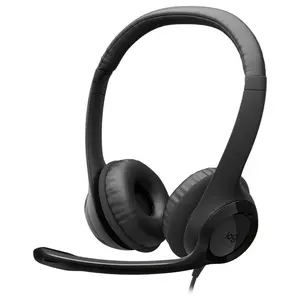 Logitech H390 USB-C Computer Headset Black