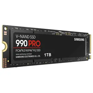 Samsung 990 PRO 1TB Internal SSD PCIe Gen4x4 NVMe 2.0 M.2 2280 Up To 7450MB/s MZ-V9P1T0