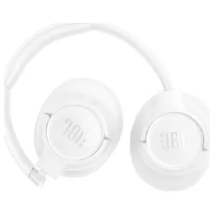 JBL Tune 730BT Wireless Over-Ear Headphones, JBL Pure Bass Sound, Bluetooth 6.0, 76-Hour Battery Life, White