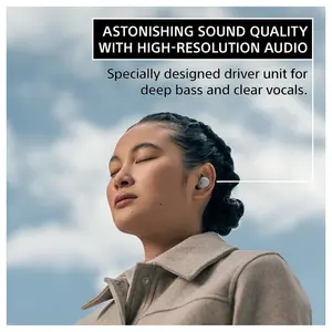 Sony WF-1000XM5 Premium Noise Cancelling Truly Wireless Bluetooth Earbuds with Alexa Built-in Black