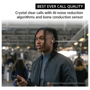 Sony WF-1000XM5 Premium Noise Cancelling Truly Wireless Bluetooth Earbuds with Alexa Built-in Black