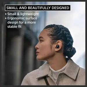 Sony WF-1000XM5 Premium Noise Cancelling Truly Wireless Bluetooth Earbuds with Alexa Built-in Black