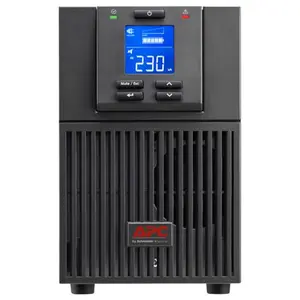 APC Easy SRV2KI Online UPS, 2000VA 1600W 230V, Double Conversion Online, Sine Wave, LCD Display, USB and Serial Connectivity, Black
