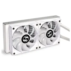 Lian Li Galahad 240 AIO RGB CPU Liquid Cooler 240mm White GA-240A