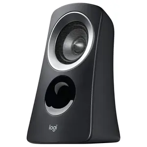 Logitech Z313 2.1 Multimedia Speaker System with Subwoofer, 50 Watts Peak 25 Watts RMS, 3.5mm Audio Input, Black