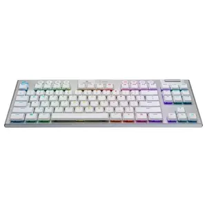 Logitech G915 TKL Tactile LIGHTSPEED Wireless RGB Mechanical Gaming Keyboard White