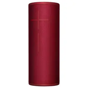 Logitech Ultimate Ears Megaboom 3 Portable Wireless Bluetooth Speaker, 20 Hours Battery Life, Sunset Red