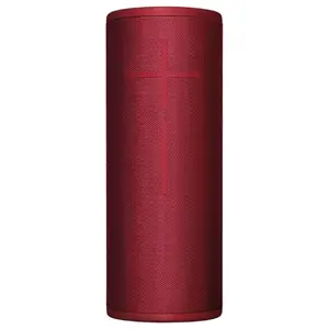 Logitech Ultimate Ears Megaboom 3 Portable Wireless Bluetooth Speaker, 20 Hours Battery Life, Sunset Red